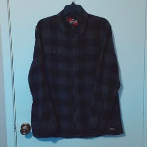 Van's X Independent flannel jacket